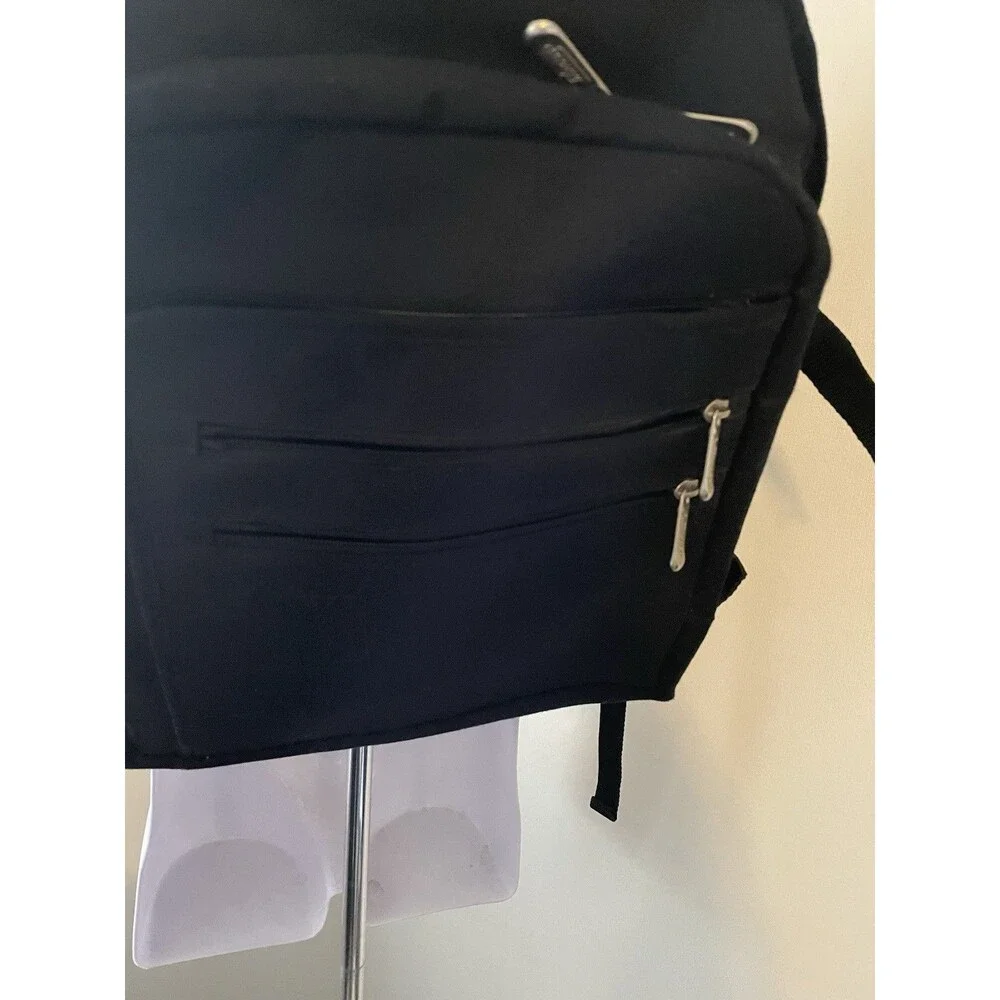 Vintage Targus Laptop Bag Backpack Black Padded Many Pocket CDB1 Great Condition